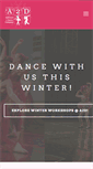 Mobile Screenshot of a2dance.com